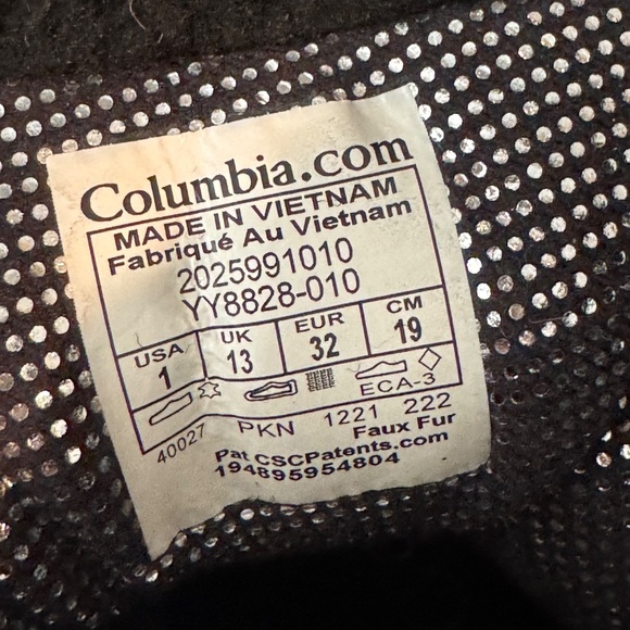 Columbia Big Kids' Bugaboot™ Celsius Boot (LIKE NEW - USED 1 WEEKEND) - Picture 3 of 5